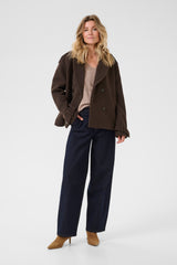 Cream Jamey short coat 11524