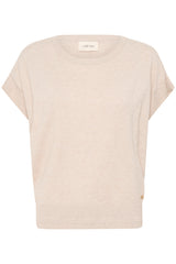 Cream dela knit top 11193