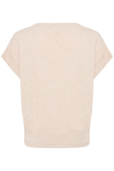 Cream dela knit top 11193