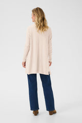 Cream Dela long cardigan 11190