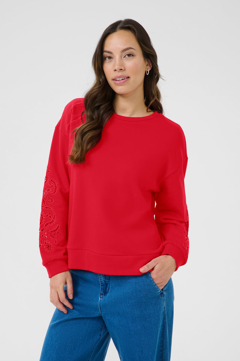 Cream Josie sweatshirt 11191