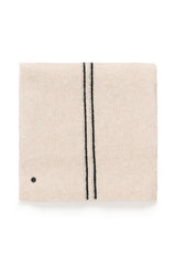 Cream Taya knit scarf 11535
