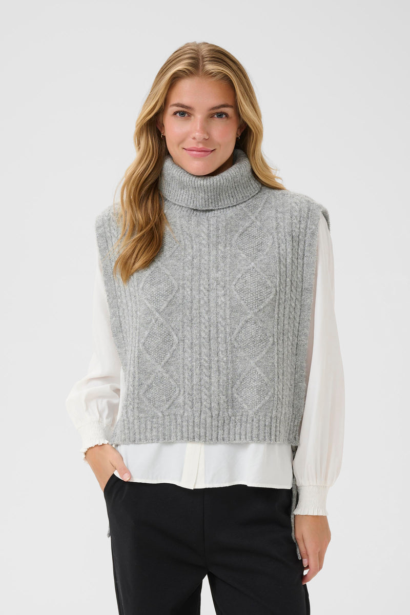Cream Frina knit slipover 11531