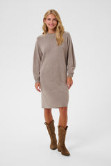 Cream Dela knit dress 12500