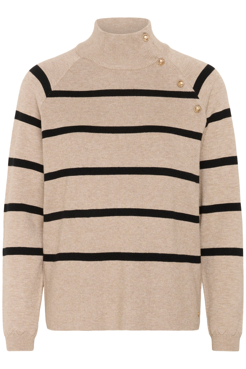 Cream Dela napillinen neule 11383