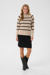 Cream Dela napillinen neule 11383