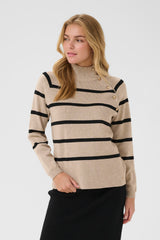 Cream Dela napillinen neule 11383