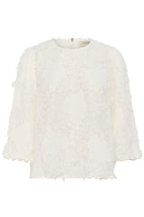 Cream Freja blouse 11593