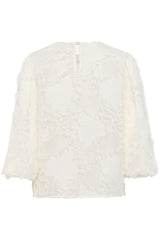 Cream Freja blouse 11593