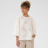 Cream Freja blouse 11593