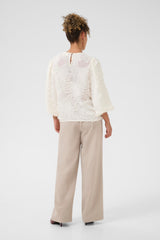 Cream Freja blouse 11593