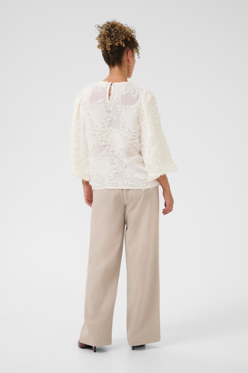 Cream Freja blouse 11593
