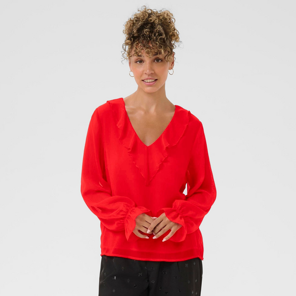 Cream Flake blouse