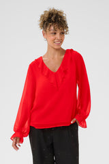 Cream Flake blouse