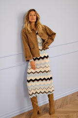 Cream Netes dress 11848