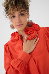 Cream Beatrice blouse 11849