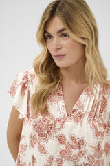 Cream Jessie blouse 12276