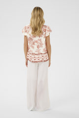Cream Jessie blouse 12276