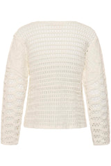 Cream Elly knit pullover 12245