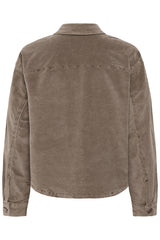 Cream Corduroy Shirtjacket 12502