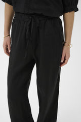 Cream Bellis Linen pant 12157