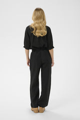 Cream Bellis Linen pant 12157