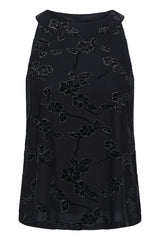 Cream Lilith halterneck toppi 12696