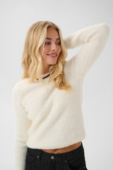 Cream Inaya knit pullover 12642