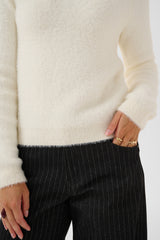 Cream Inaya knit pullover 12642