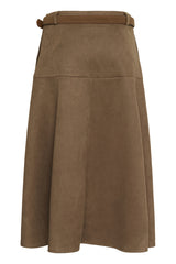Cream Canna skirt 12697
