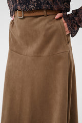 Cream Canna skirt 12697