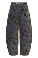 Cream Ramona barrel jeans 12643