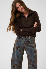Cream Ramona barrel jeans 12643