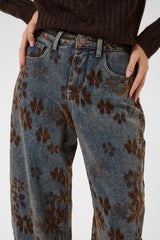 Cream Ramona barrel jeans 12643