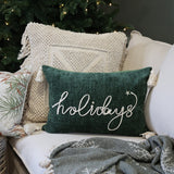 Chic joulutyynynpäällinen tupsuilla 11704