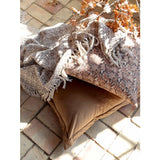 Chic torkkupeitto ruskea 130 x 150cm 12490