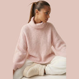 Americandreams Andrea rollneck alpaca pullover 11429