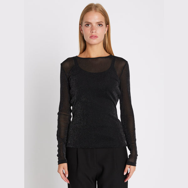 Rue de Femme kimaltava lurex-paita 11642