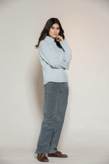 Blue merinovillaneule Cimmie 11556