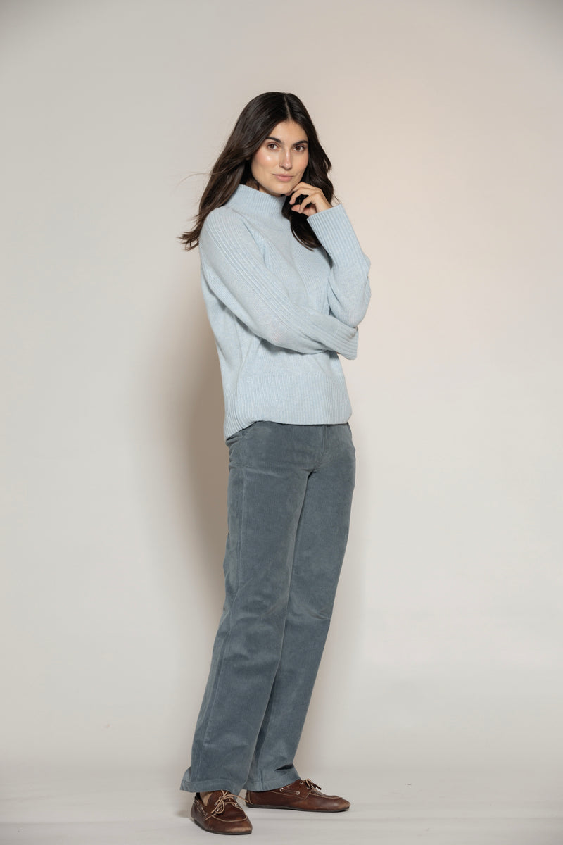 Blue merinovillaneule Cimmie 11556