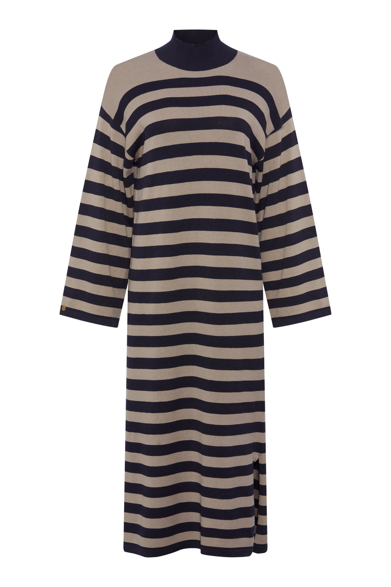 PBO Accept stripe knit dress 9533