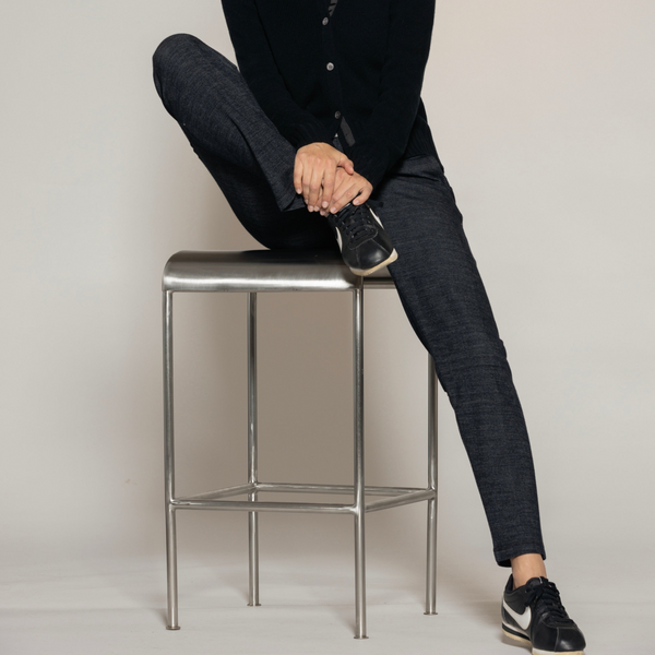 Blue Grace wooljersey trousers 11411
