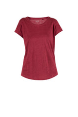 Blue Lotta linen t-paita 12115