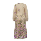 A View fuschia dress kukkamekko 11834