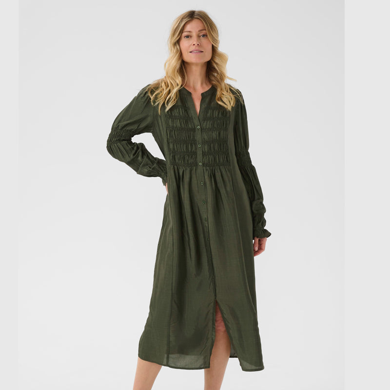 Cream Henva shirt dress 11530