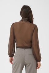 Saint Tropez Lilja Crinkle shirt 12470