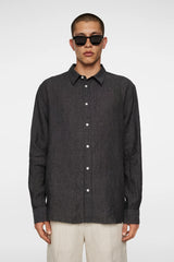 J. Lindeberg Reg LS Linen Melange shirt 11108