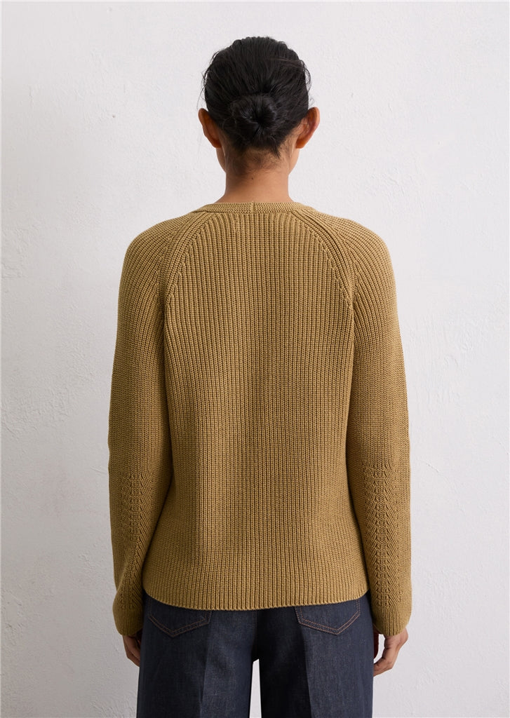 Marc O'Polo puuvillaneule 11273 pure sand