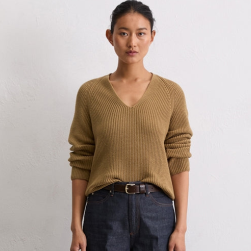 Marc O'Polo puuvillaneule 11273 pure sand