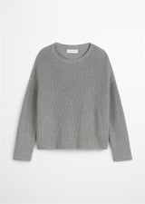 Marc O'Polo puuvillaneule 11274 grey granite melange